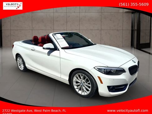 Used 2016 BMW 228i xDrive Convertible w/ Premium Package AWD/4WD image 1