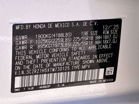 Certified 2026 Honda HR-V Sport image 37