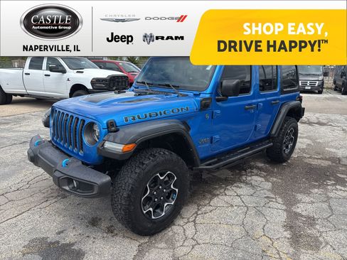 Used 2022 Jeep Wrangler Unlimited Rubicon 4xe w/ Dual Top Group AWD/4WD image 1