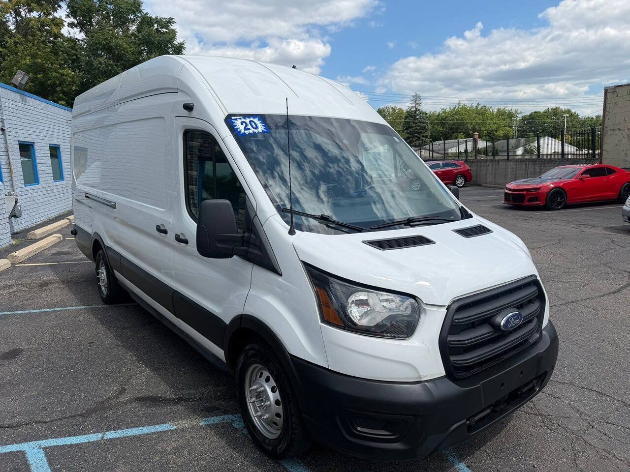 Used 2020 Ford Transit 350 148 High Roof Extended AWD w/ Load Area Protection Package image 5