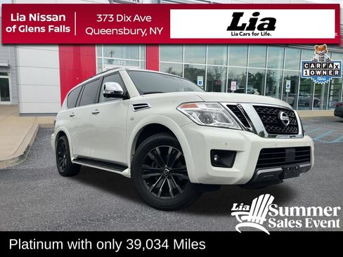 Used 2019 Nissan Armada Platinum w/ Interior Lighting Package AWD/4WD image 1