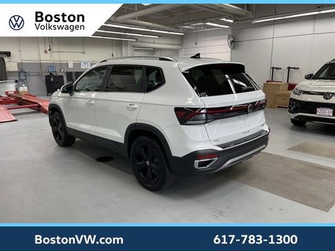 Used 2025 Volkswagen Taos SEL w/ Black Wheel Plus Package image 2