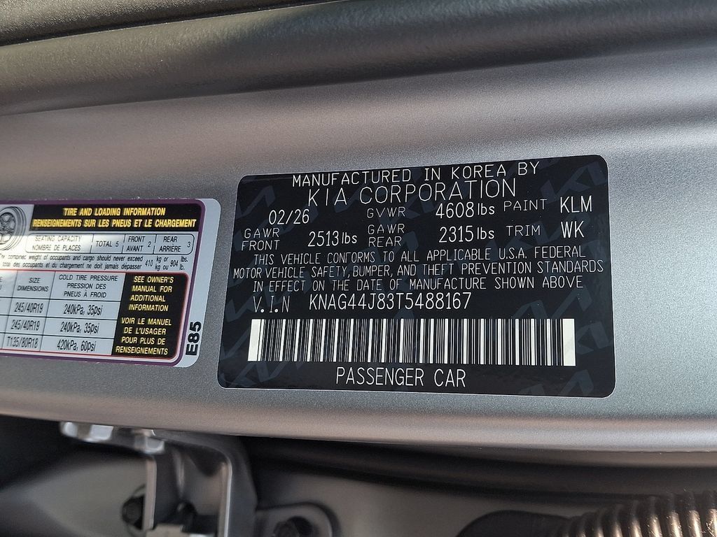 New 2026 Kia K5 GT FWD image 18