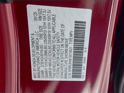 New 2026 Honda Odyssey Elite image 45