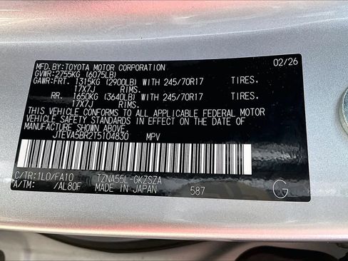 Used 2026 Toyota 4Runner SR5 AWD/4WD image 35