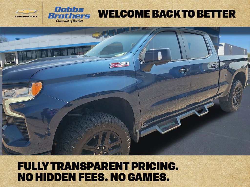 Used 2022 Chevrolet Silverado 1500 LT Trail Boss w/ LT Trail Boss Premium Package AWD/4WD 360° Tour