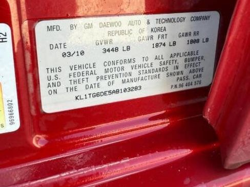 Used 2010 Chevrolet Aveo5 LT image 6