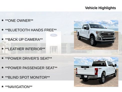 Used 2022 Ford F350 Lariat w/ Lariat Value Package image 6