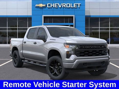 New 2026 Chevrolet Silverado 1500 Custom w/ Turbomax Blackout Package image 8
