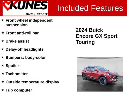 Used 2024 Buick Encore GX Sport Touring AWD/4WD image 3