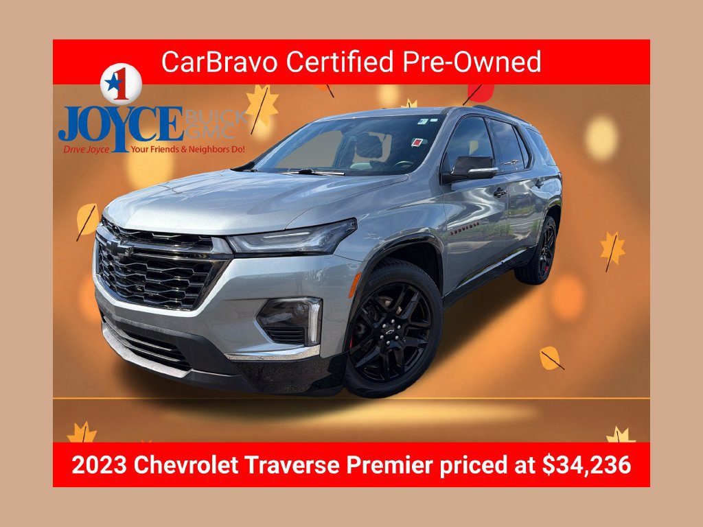 Certified 2023 Chevrolet Traverse Premier w/ Redline Edition AWD/4WD 360° Tour