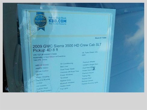 Used 2009 GMC Sierra 3500 SLT w/ SLT Convenience Package image 19