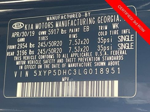 Used 2020 Kia Telluride SX w/ SX Prestige Package AWD/4WD image 36