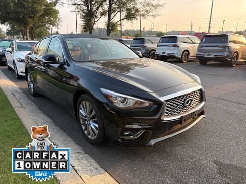 Certified 2023 INFINITI Q50 Luxe w/ Cargo Package AWD/4WD image 1
