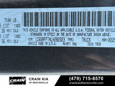 Used 2020 RAM 1500 Big Horn AWD/4WD image 34