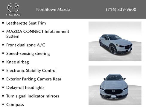 Certified 2025 MAZDA CX-30 AWD 2.5 S w/ Select Sport Pkg image 10