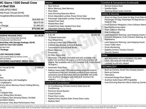 Used 2023 GMC Sierra 1500 Denali w/ Denali Reserve Package AWD/4WD image 5