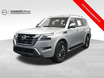 Used 2023 Nissan Armada Platinum w/ Captain's Chairs Package