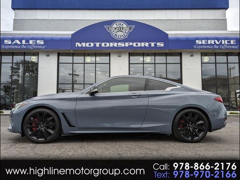 Used 2021 INFINITI Q60 Red Sport 400 w/ Cargo Package AWD/4WD image 1