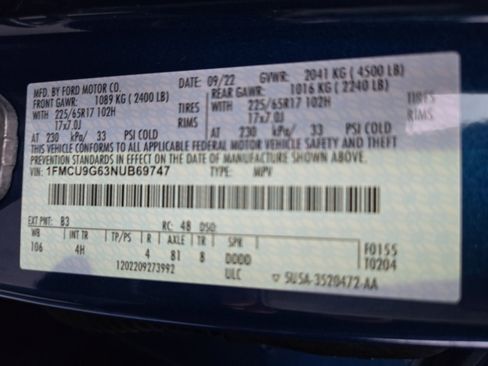 Certified 2022 Ford Escape SE image 27