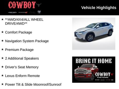 Used 2015 Lexus NX 200t AWD w/ Premium Package