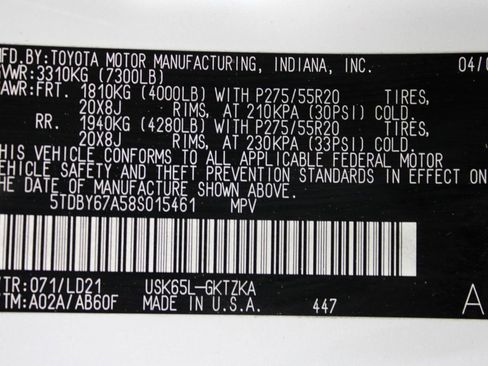 Used 2008 Toyota Sequoia Platinum image 87