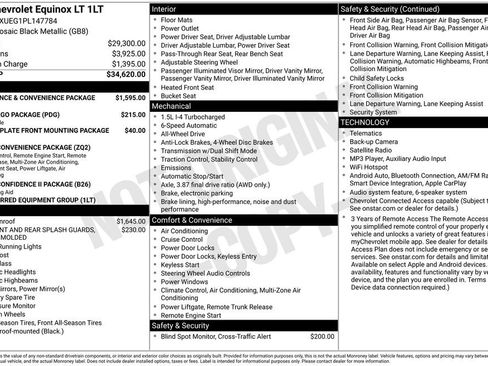 Used 2023 Chevrolet Equinox LT AWD/4WD image 35