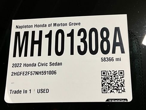 Certified 2022 Honda Civic Sport image 37