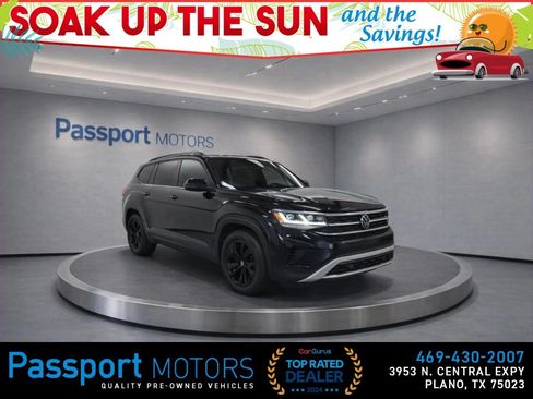 Used 2022 Volkswagen Atlas SE w/ Panoramic Sunroof Package FWD image 1