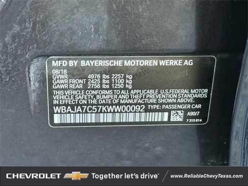 Used 2019 BMW 530i xDrive w/ Convenience Package image 41