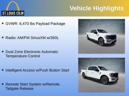 Used 2022 Ford F150 XLT w/ Equipment Group 302A High AWD/4WD image 16