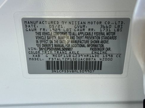 Used 2021 Nissan Kicks SR w/ SR Premium Package image 28