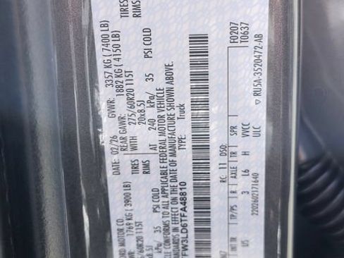 New 2026 Ford F150 XLT w/ Equipment Group 303A High AWD/4WD image 33