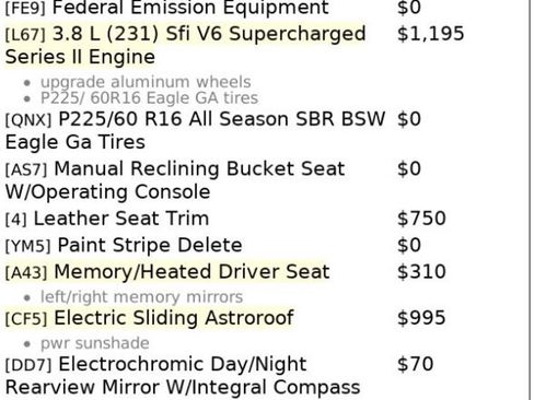 Used 1997 Buick Riviera Supercharged Coupe image 87