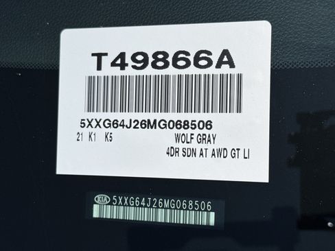 Used 2021 Kia K5 GT-Line AWD/4WD image 37