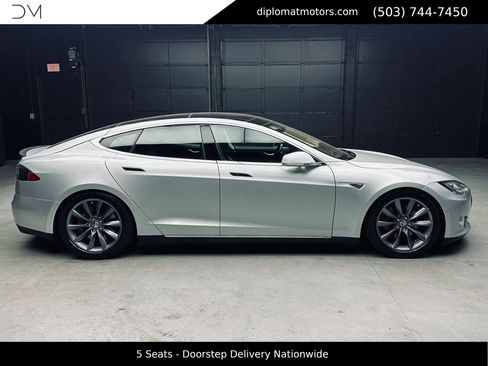 Used 2014 Tesla Model S P85D AWD/4WD image 8