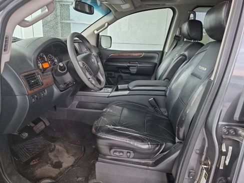Used 2014 Nissan Armada Platinum w/ 2nd Row Captain Seat Package RWD image 3