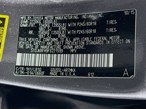 Used 2015 Toyota Highlander XLE image 12