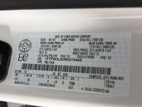 Certified 2024 Ford F150 XLT w/ Equipment Group 302A MID image 9