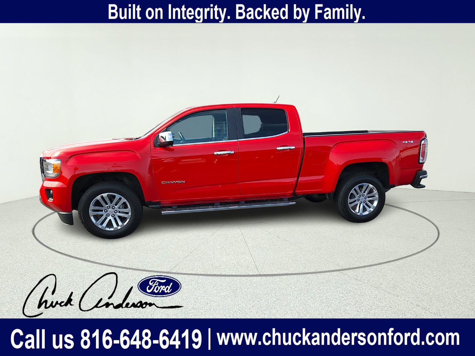 Used 2017 GMC Canyon SLT w/ Trailering Package AWD/4WD image 3