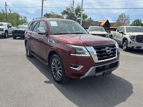 Used 2023 Nissan Armada Platinum w/ Captain's Chairs Package image 7