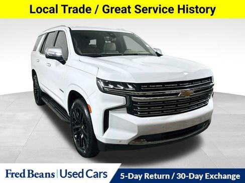 Used 2021 Chevrolet Tahoe Premier w/ Premium Package AWD/4WD image 1