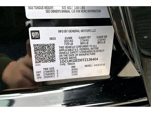 New 2026 Chevrolet Silverado 1500 LTZ w/ Technology Package image 8