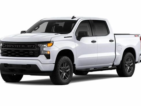 New 2026 Chevrolet Silverado 1500 Custom w/ Turbomax Blackout Package AWD/4WD image 21