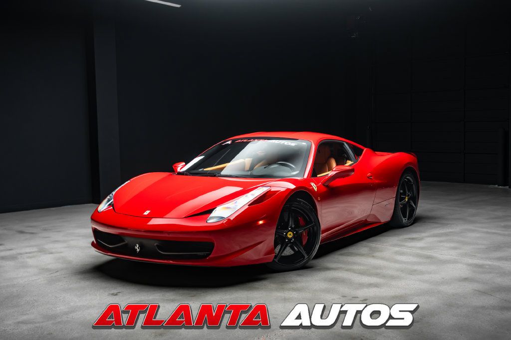 Used 2015 Ferrari 458 Italia Coupe RWD image 1