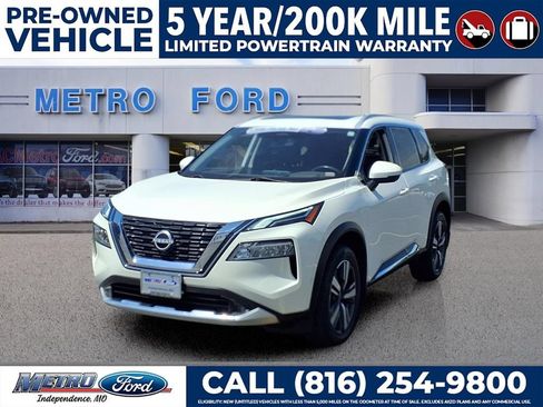 Used 2022 Nissan Rogue Platinum w/ Head-Up Display Package FWD image 7
