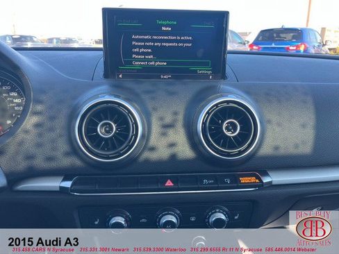 Used 2015 Audi A3 1.8T Premium w/ Audi MMI Navigation Plus FWD image 14