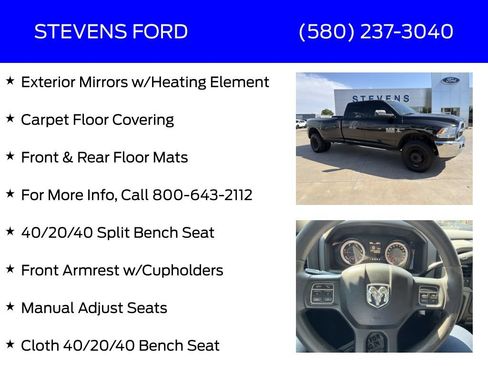 Used 2018 RAM 3500 Tradesman w/ Chrome Appearance Group AWD/4WD image 24