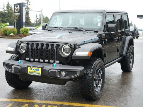 Used 2023 Jeep Wrangler Unlimited Rubicon 4xe w/ Cold Weather Group AWD/4WD image 7