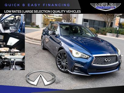 Used 2019 INFINITI Q50 Red Sport 400 w/ Sensory Package